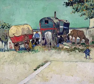 Gogh, Vincent van: Tábor cikánů